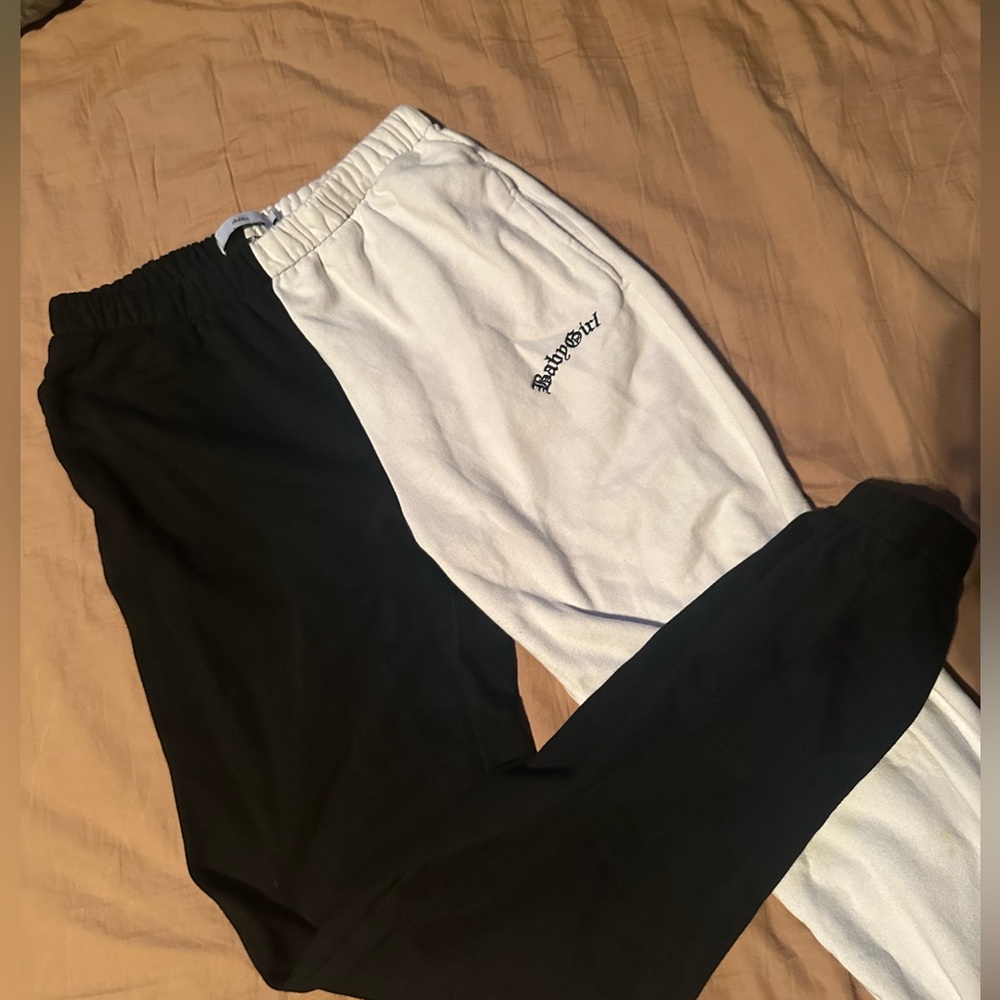 colorblock sweatpants